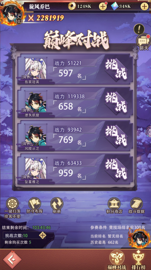 《死戰(zhàn)騎士團(tuán)（0.1折每日送648）》手游公益服競技場（巔峰對戰(zhàn)）